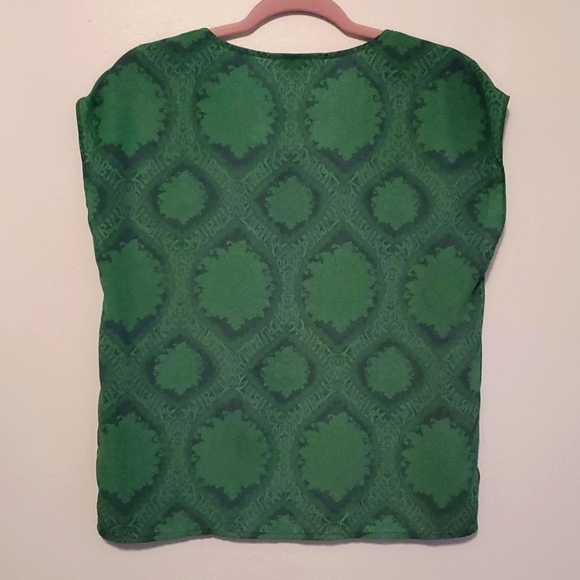 CAbi Green with Envy Blouse- Size S - Picture 3 of 4